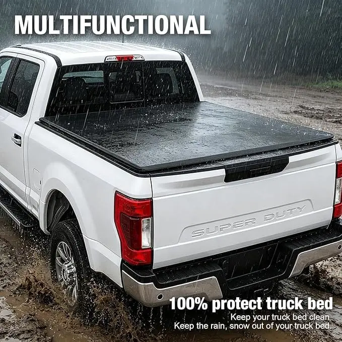 TCE Truck Tonneau Cover, Soft Tri-Fold Truck Bed Cover Compatible with 2015-2026 Ford F-150 - Image 28