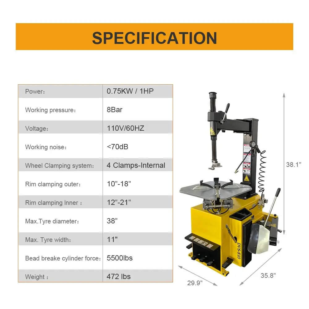 Tire Changer and Balancer Combo - Image 3
