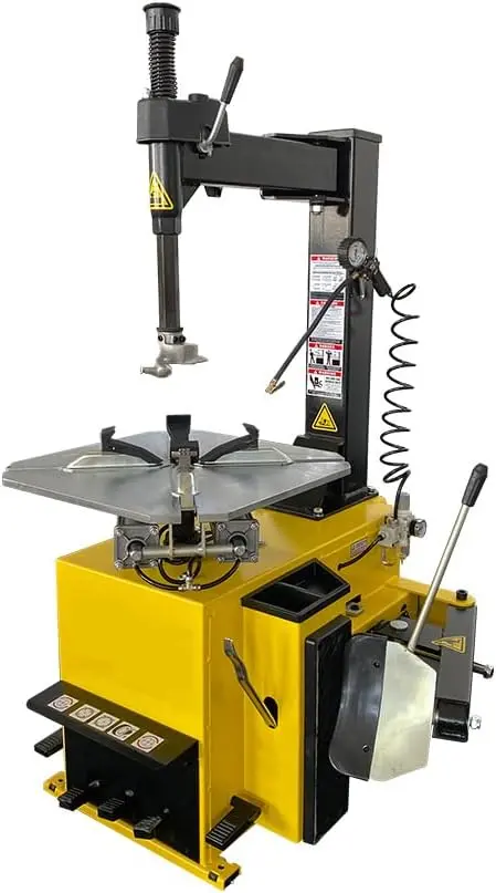 Tire Changer and Economic Wheel Balancer Combo, 10-24" Rim, Manual Input, Dynamic/Static/ALU Modes, 0.25KW Pure Copper Motor, 110V for Professional Tire Shop & Garage