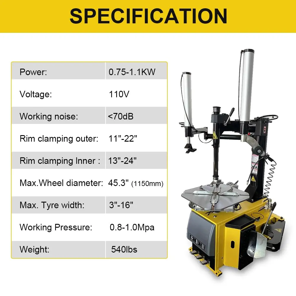 Tire Changer Tire Repair Machine (USA IN STOCK) - Image 10