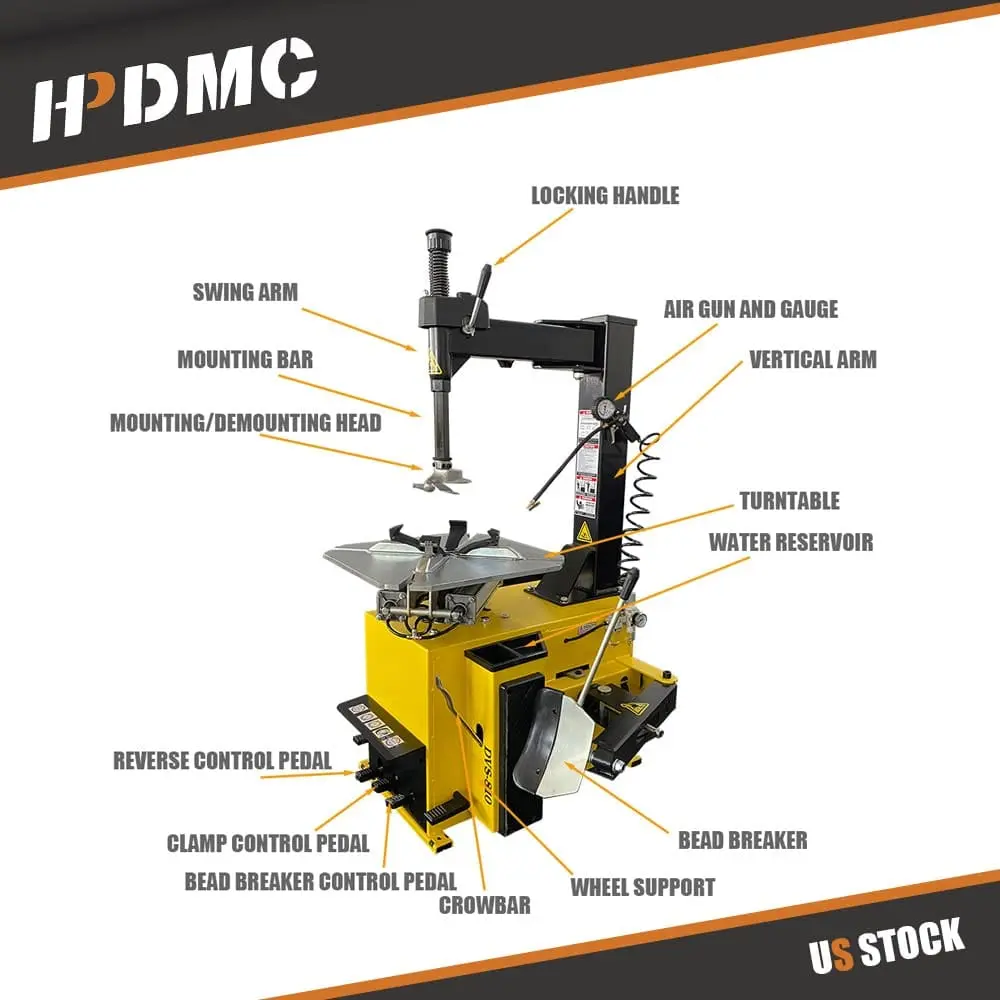 Tire Changer Tire Repair Machine (USA IN STOCK) - Image 4