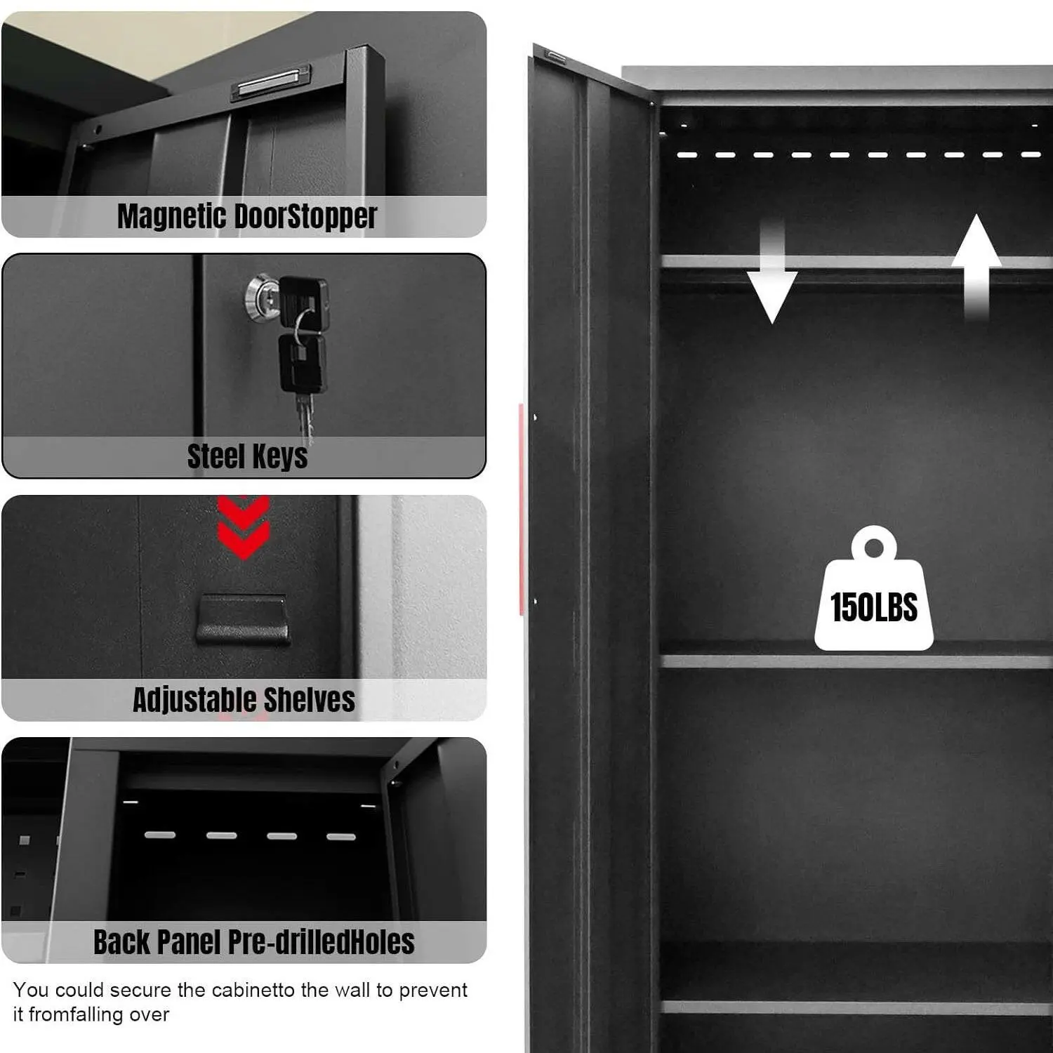 TCE R&B Series 24 Piece Professional Garage Cabinet Set - Image 6