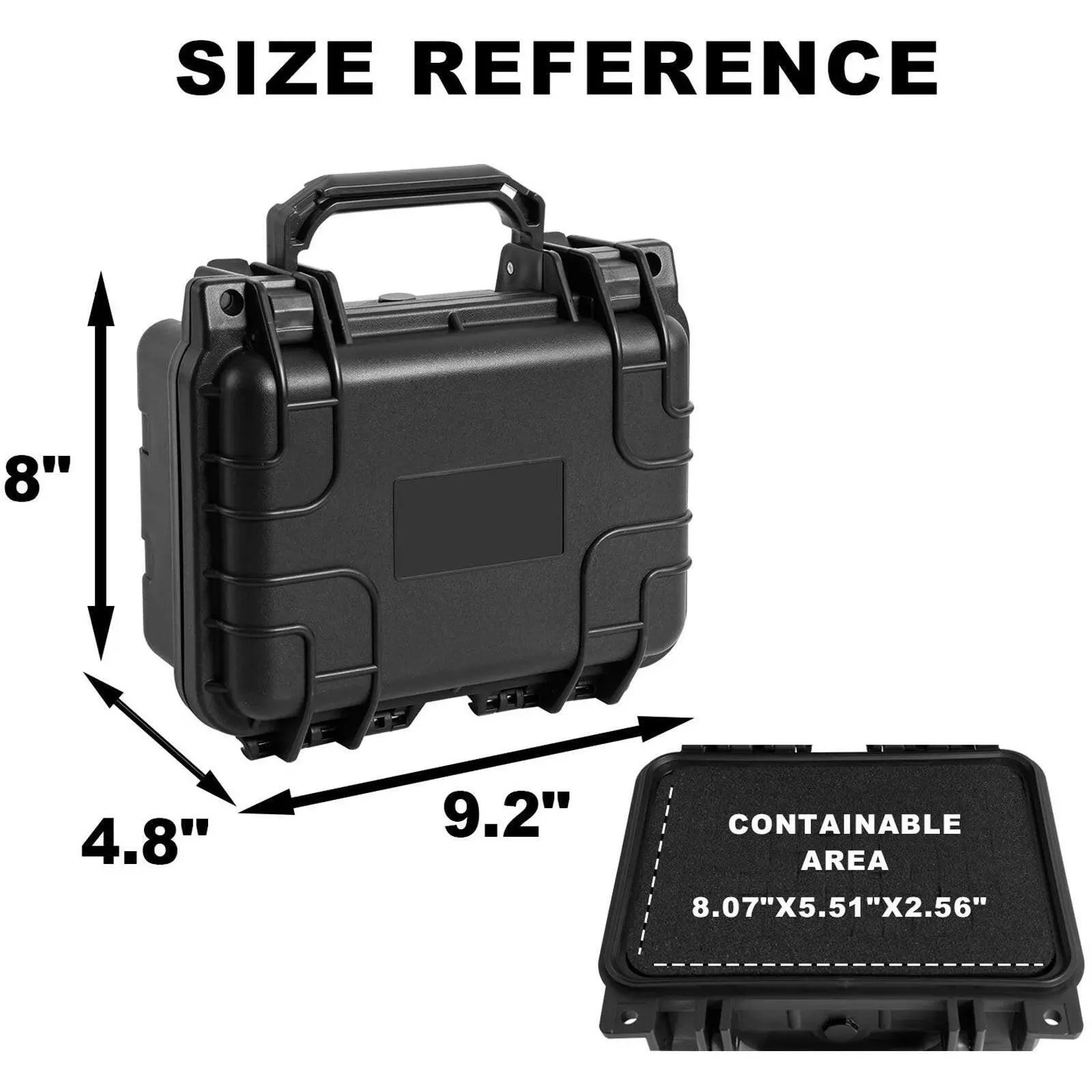 TORIN Waterproof Hard Case with Customizable Pluck Foam Interior for Test Instruments Compact Cameras and Tools - Image 2