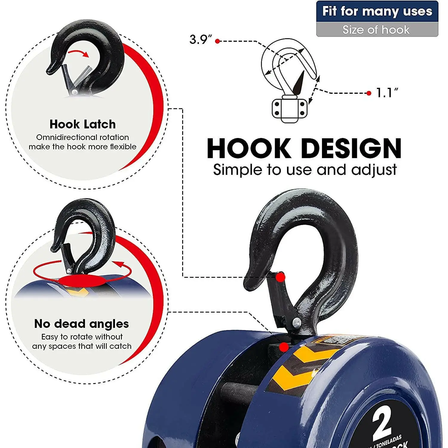 TORIN Manual Chain Hoist - Image 11