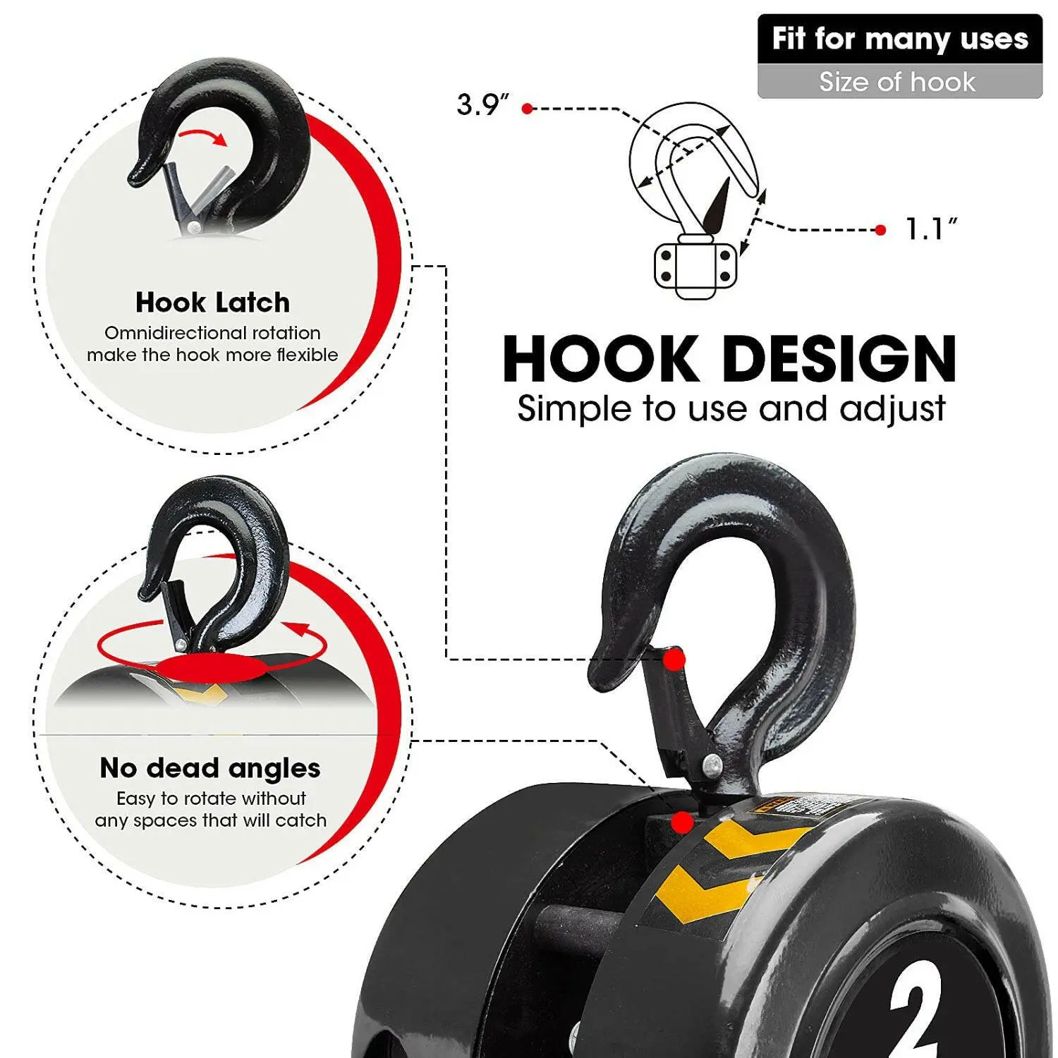 TORIN Manual Chain Hoist - Image 14