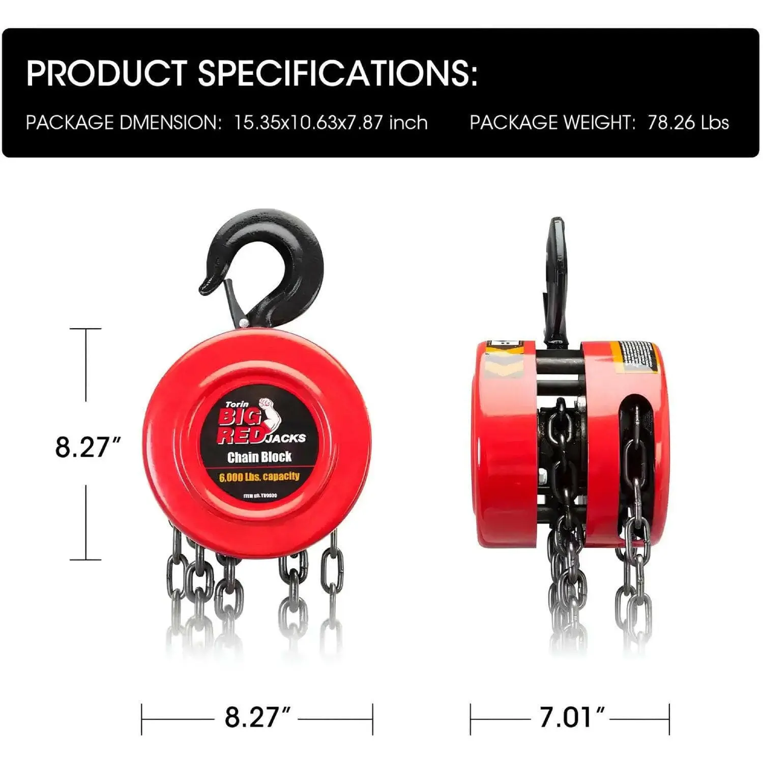 TORIN Manual Chain Hoist - Image 22