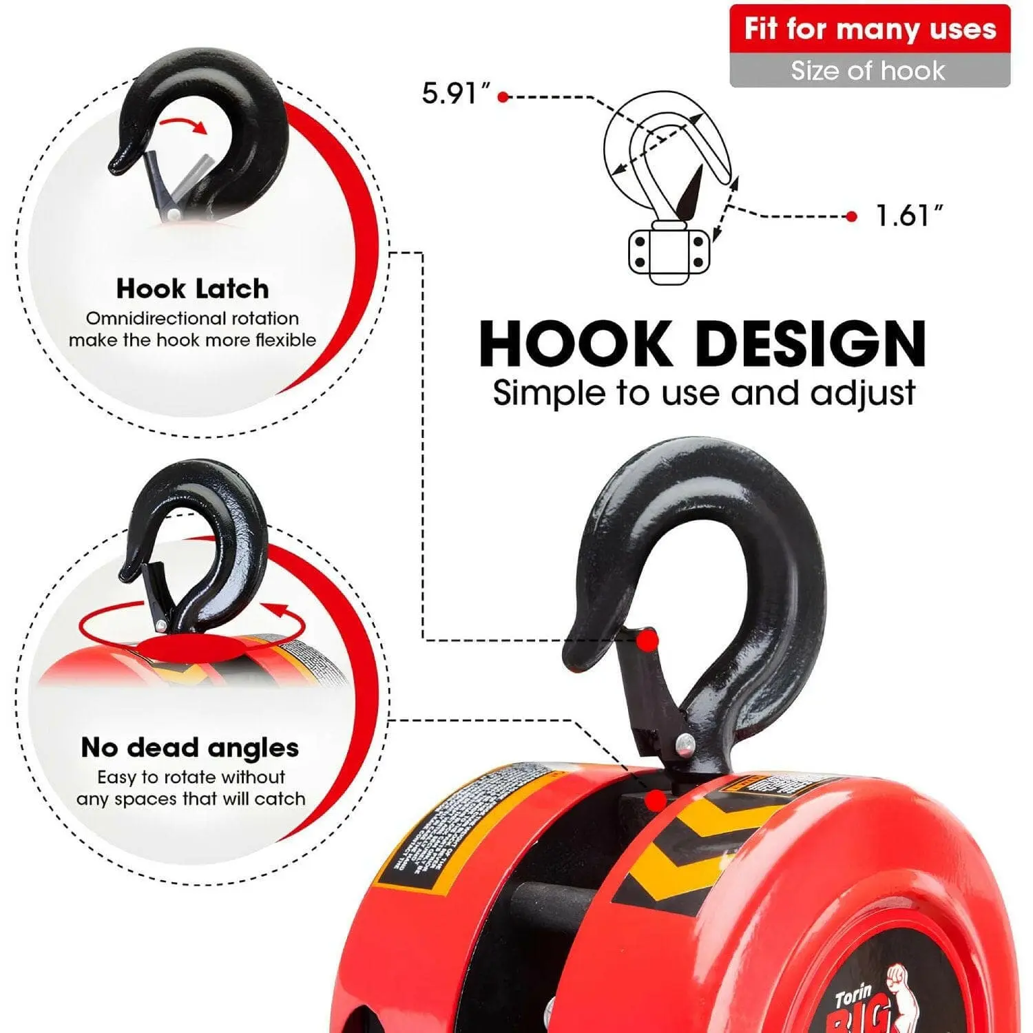 TORIN Manual Chain Hoist - Image 23
