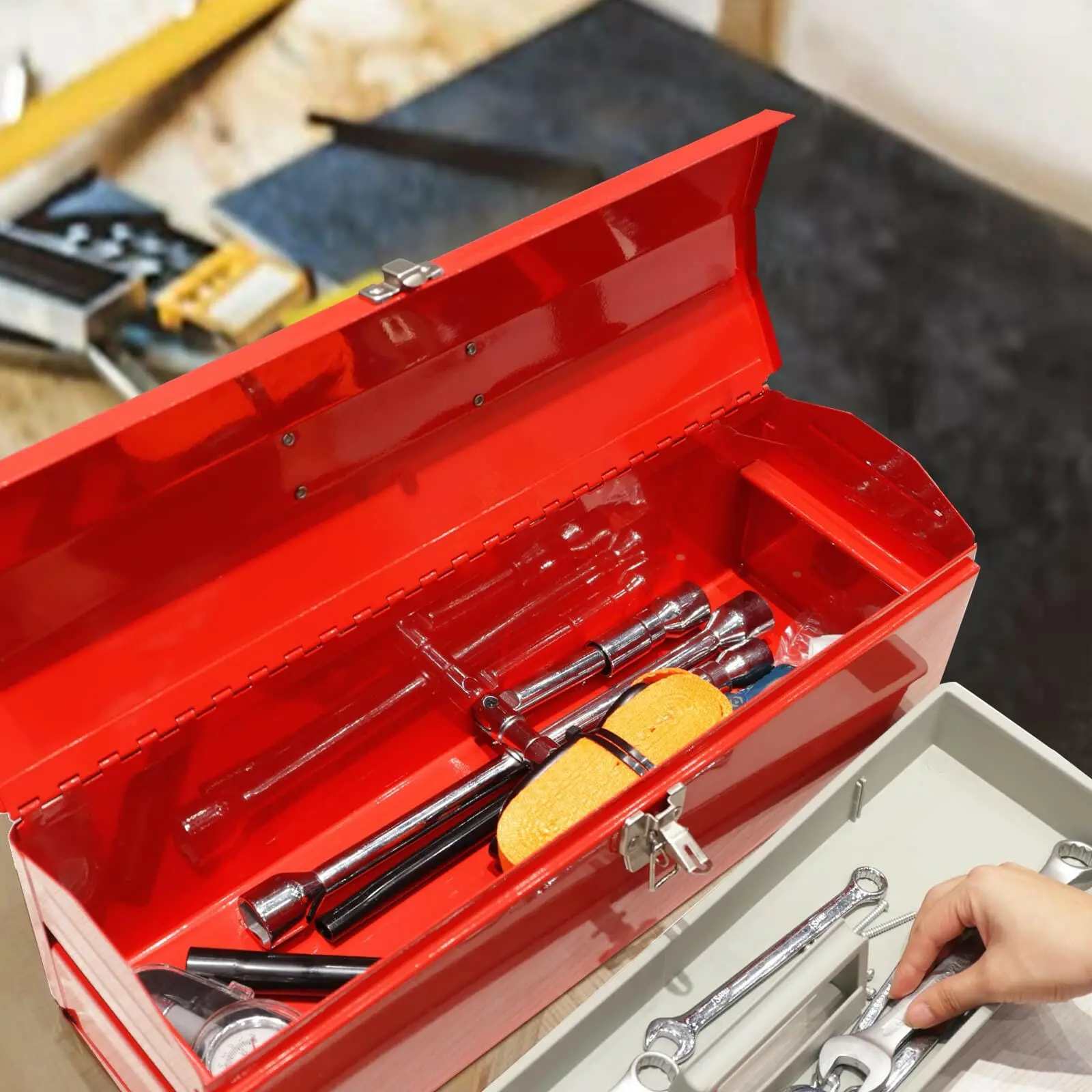 TORIN Metal Tool Box - Image 38
