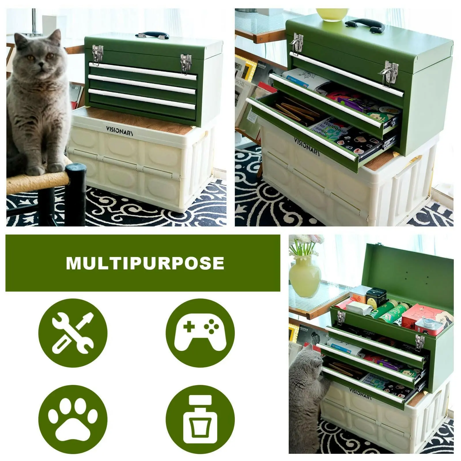 TORIN Metal Tool Box - Image 42