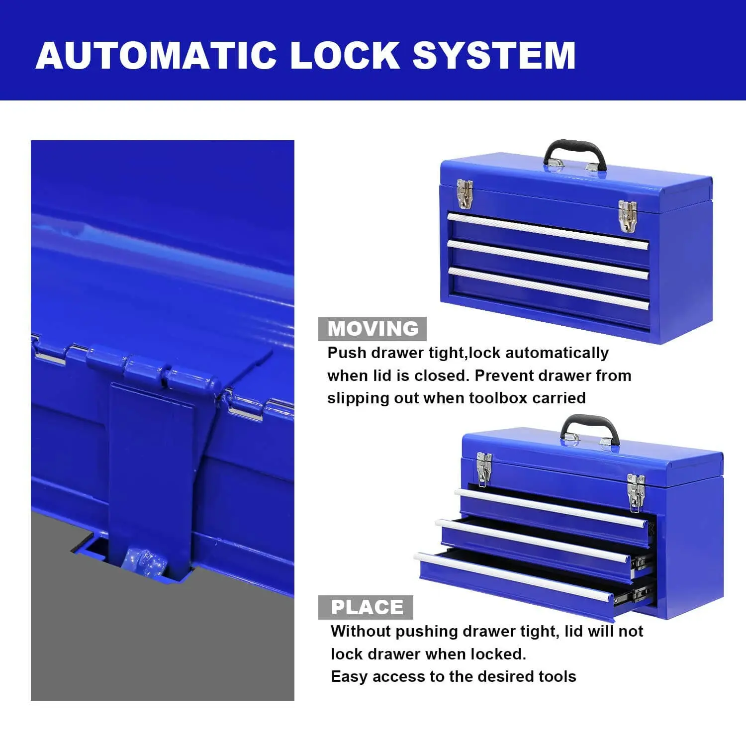 TORIN Metal Tool Box - Image 54