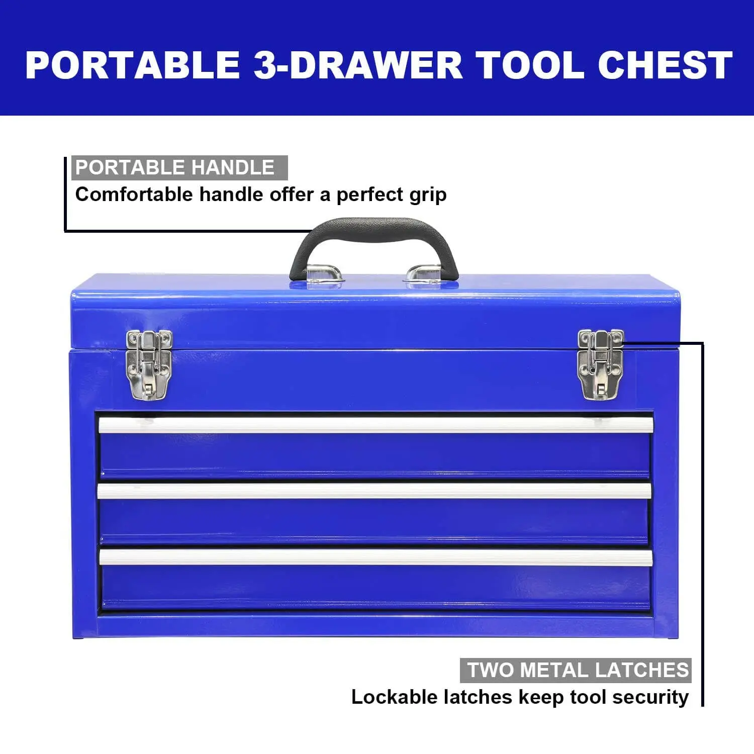 TORIN Metal Tool Box - Image 55