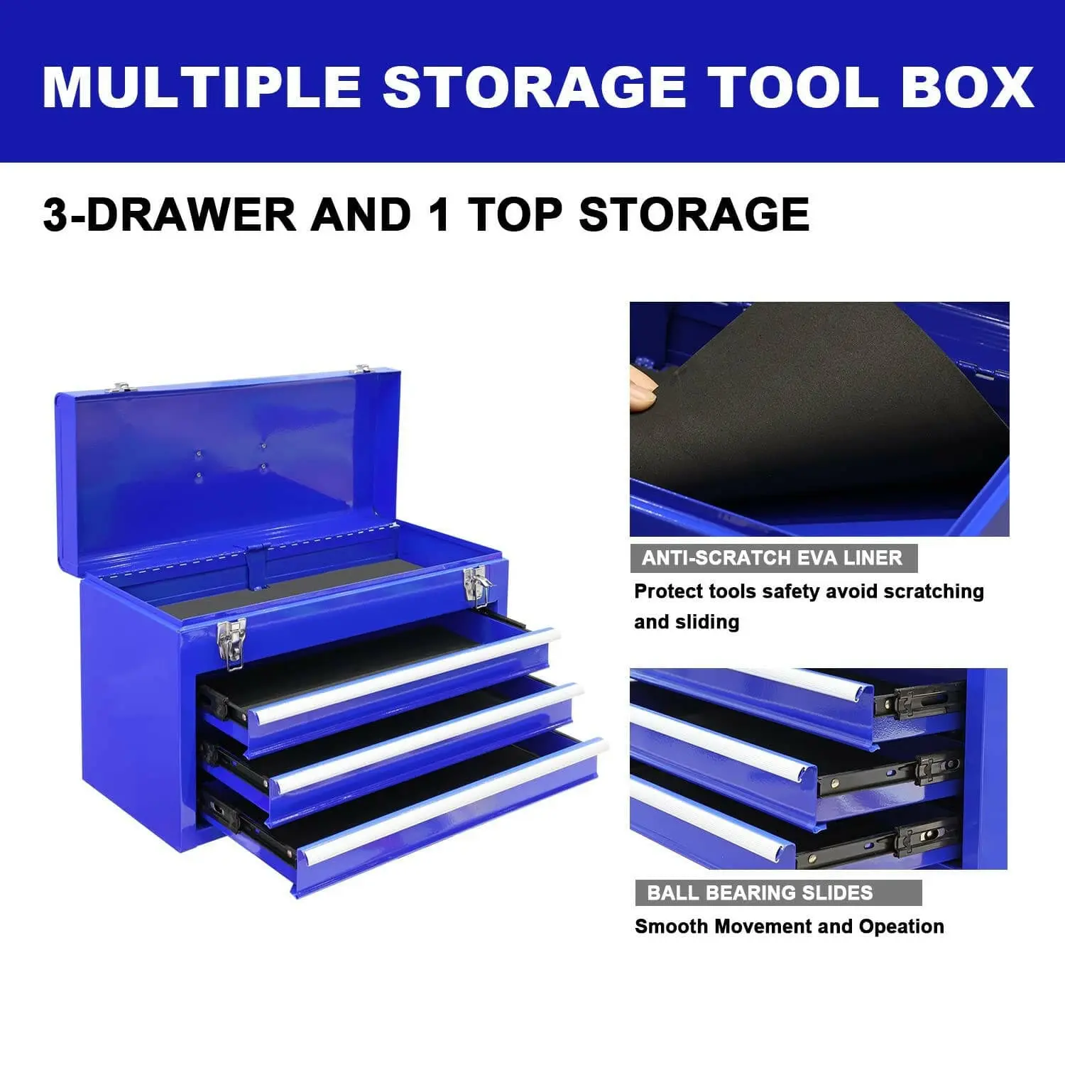TORIN Metal Tool Box - Image 56