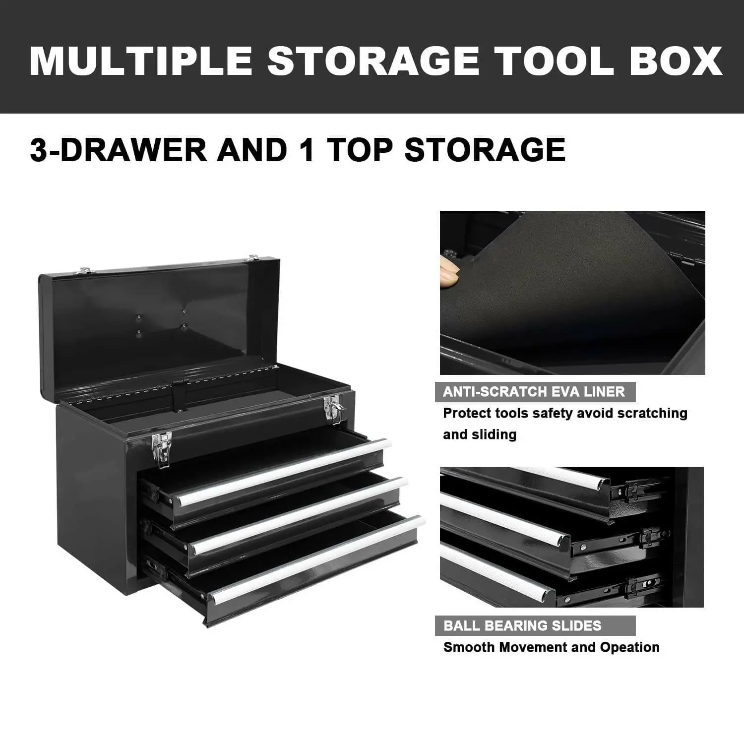 TORIN Metal Tool Box - Image 62