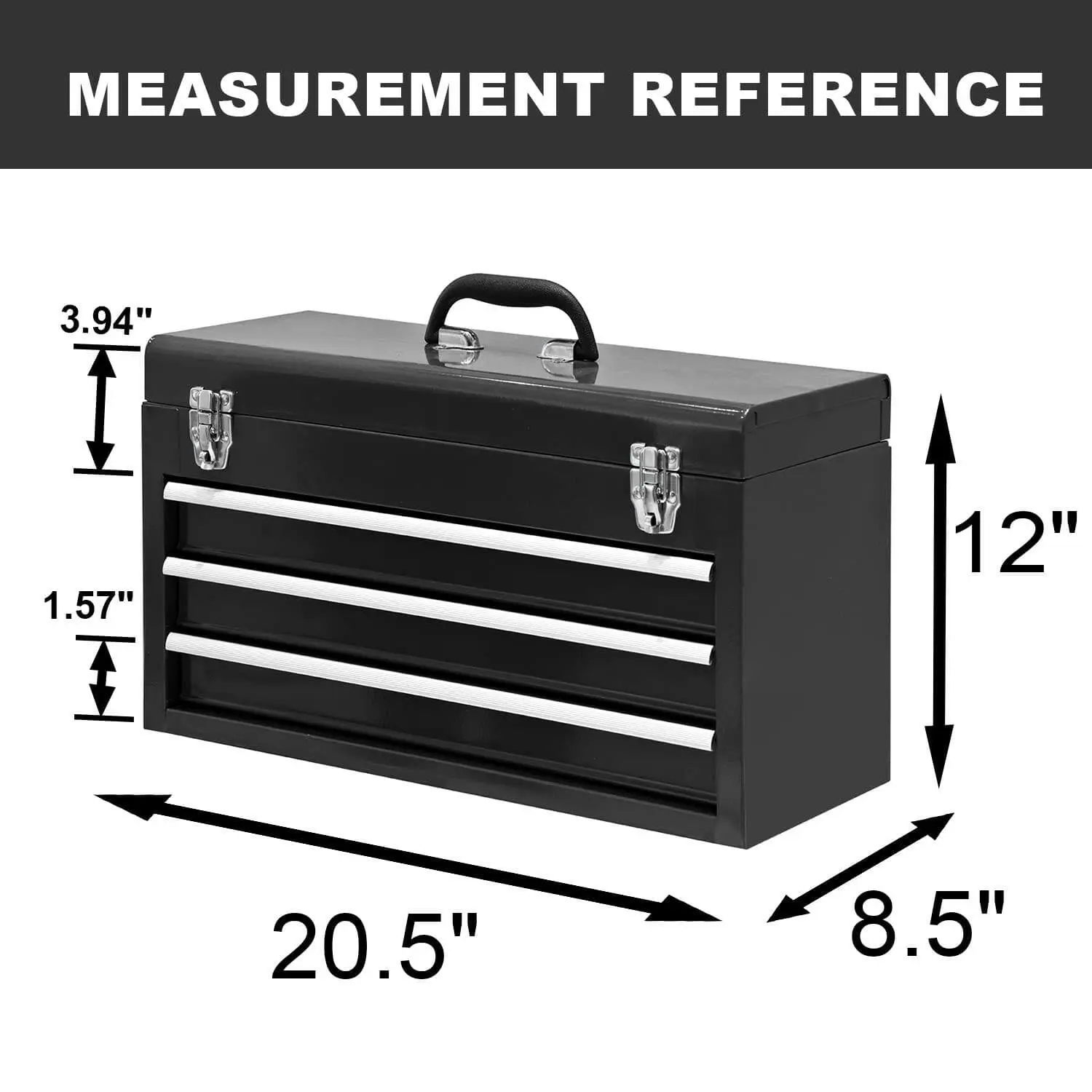 TORIN Metal Tool Box - Image 63