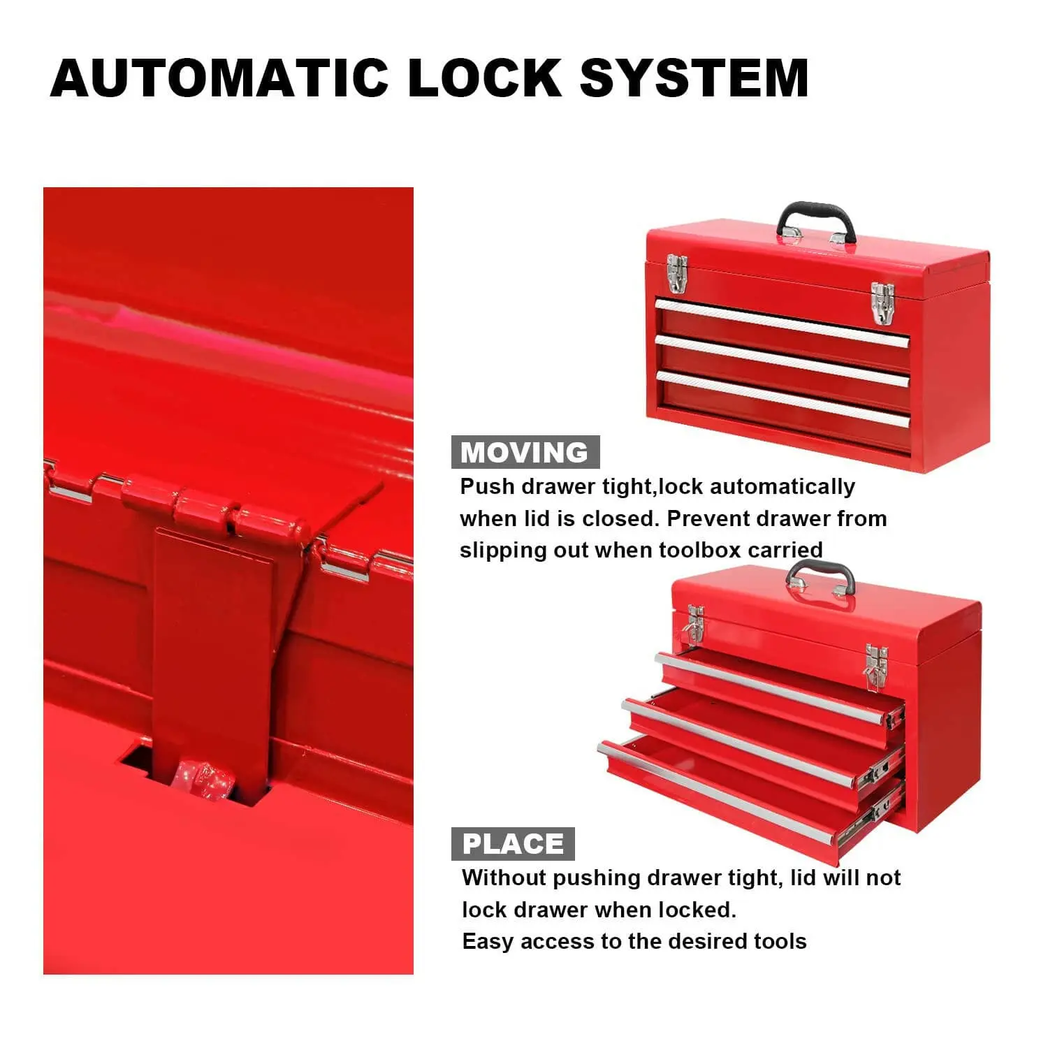 TORIN Metal Tool Box - Image 66