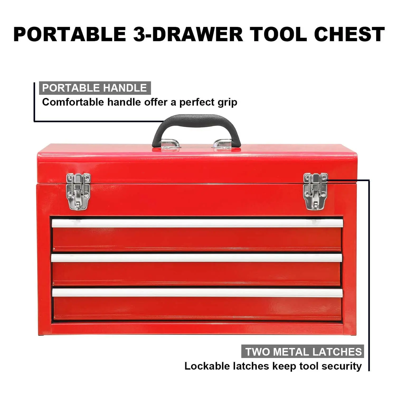 TORIN Metal Tool Box - Image 67