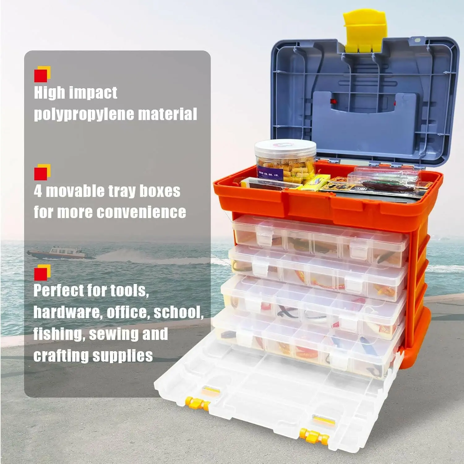 TORIN Plastic Tool Box - Image 4