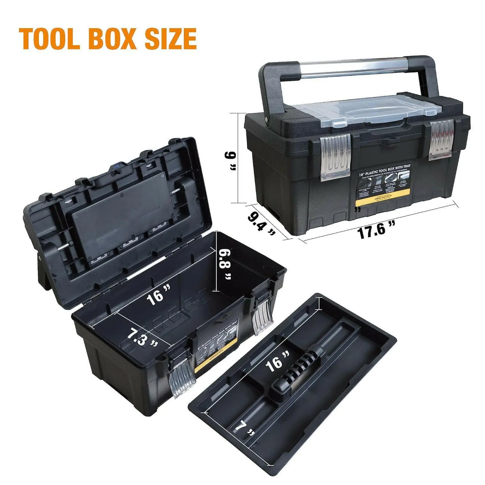 TORIN Plastic Tool Box - Image 41