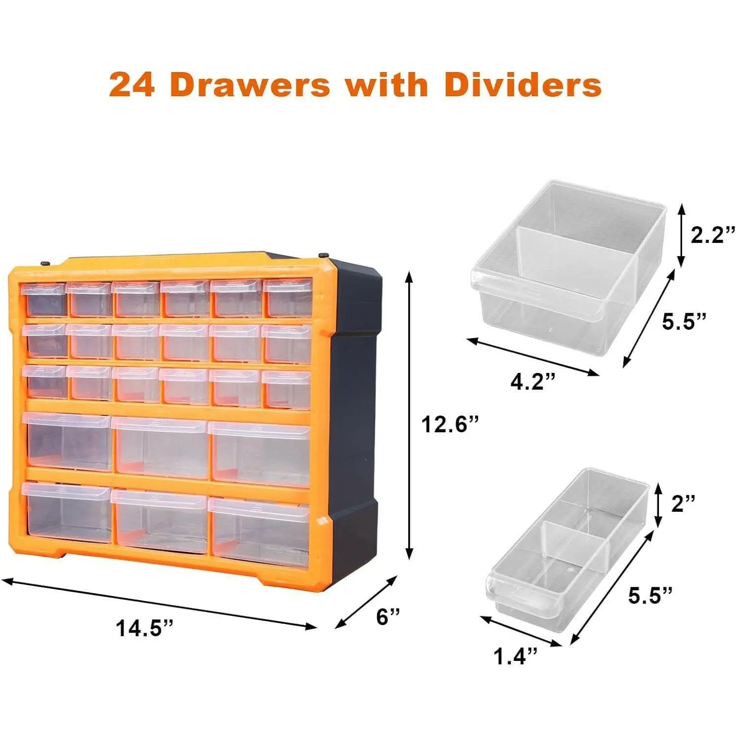 TORIN Storage Cabinet for Hardware Parts Crafts - Image 2