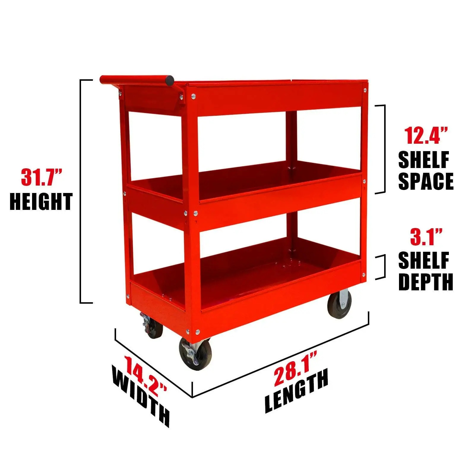 TORIN Utility Service Tool Cart - Image 10