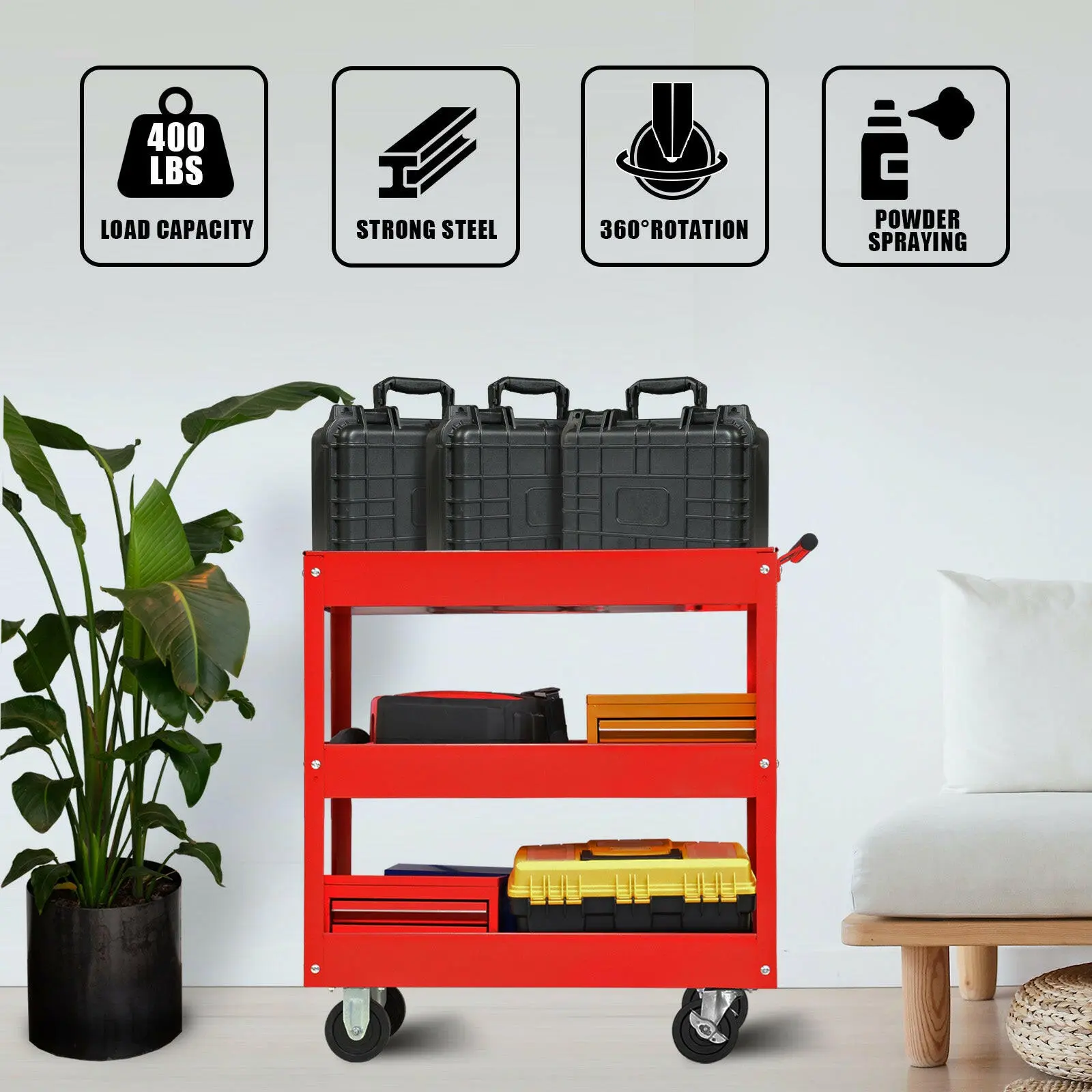 TORIN Utility Service Tool Cart - Image 11