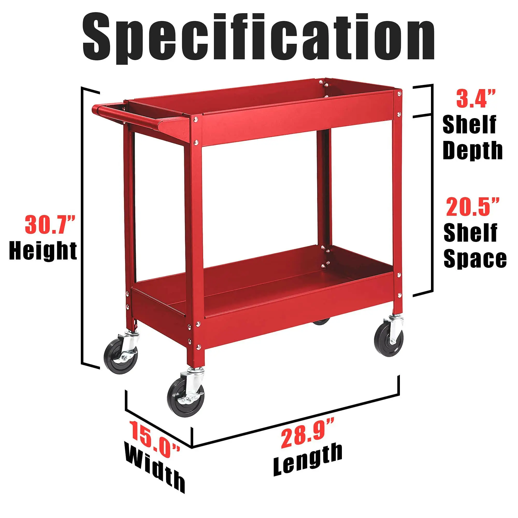 TORIN Utility Service Tool Cart - Image 2