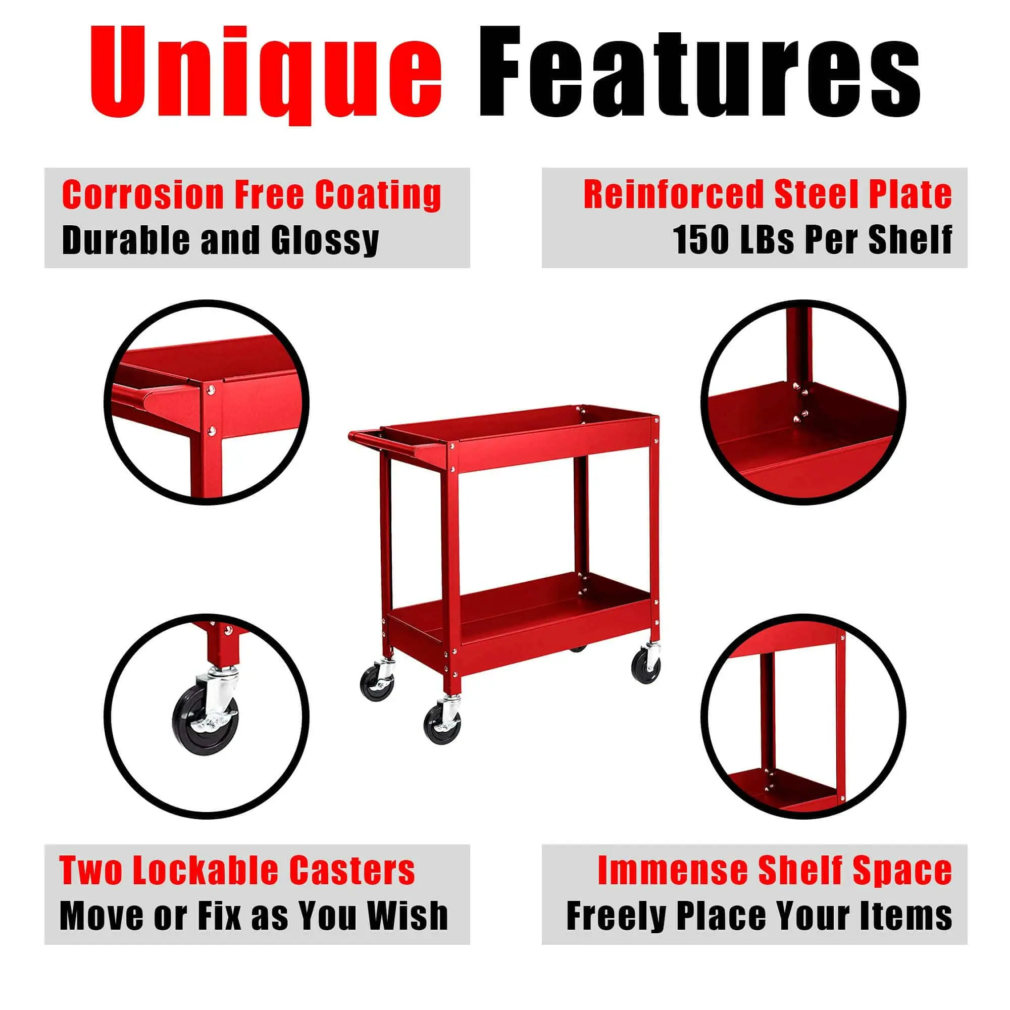 TORIN Utility Service Tool Cart - Image 3