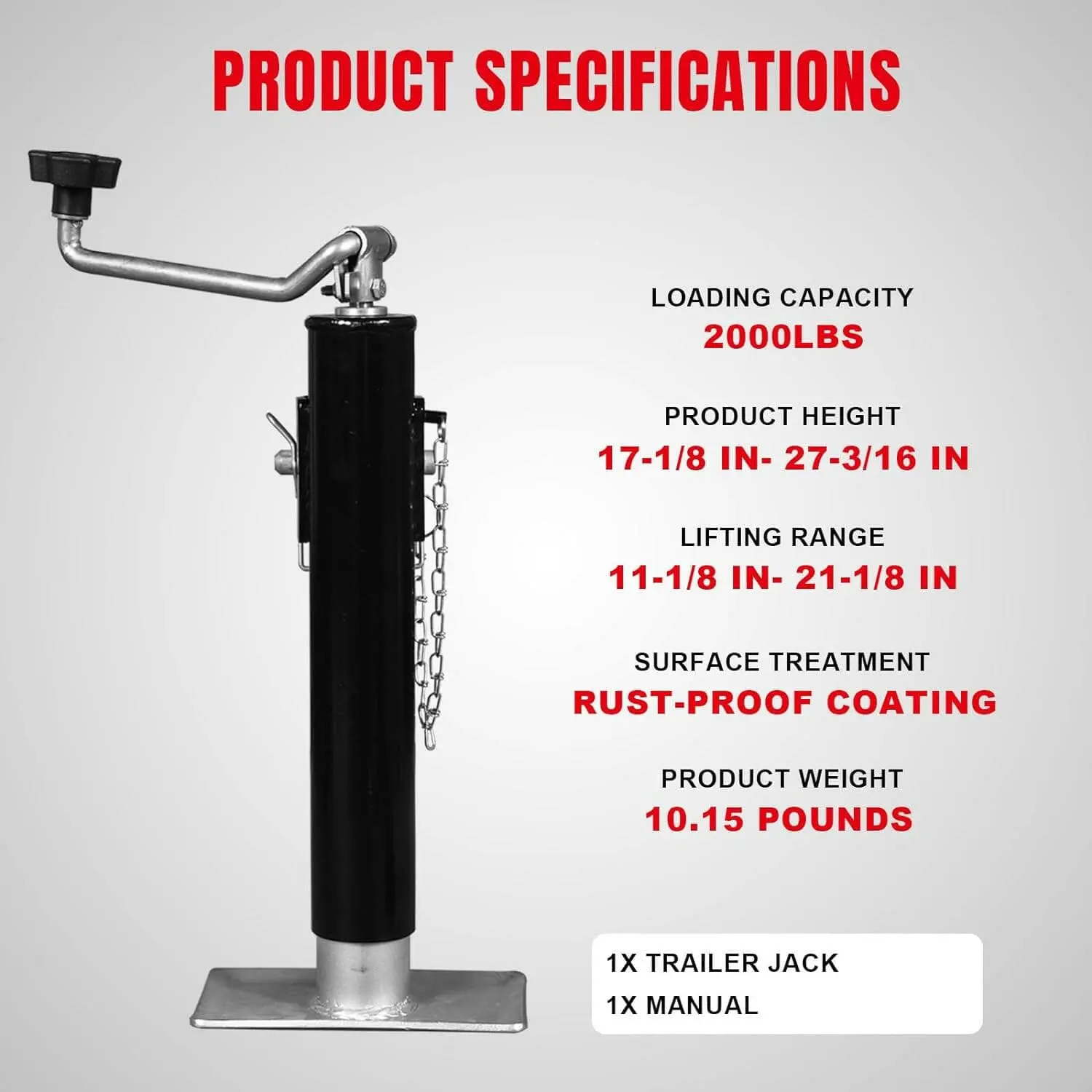 TORIN Trailer Jack - Image 16